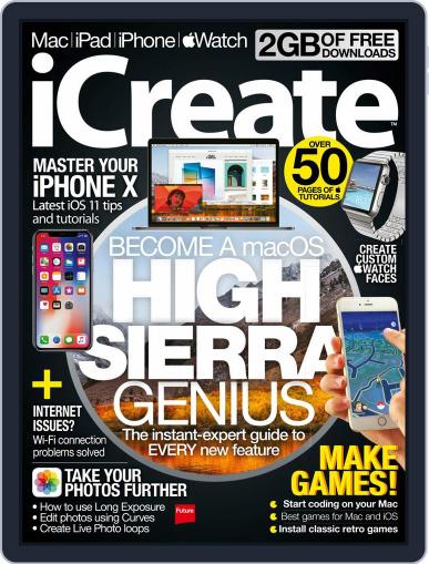 iCreate November 1st, 2017 Digital Back Issue Cover