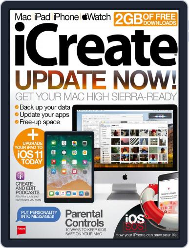 iCreate September 1st, 2017 Digital Back Issue Cover