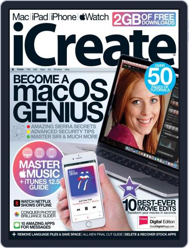 iCreate April 1st, 2017 Digital Back Issue Cover