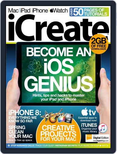 iCreate March 30th, 2017 Digital Back Issue Cover