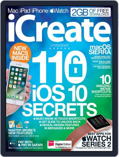 iCreate February 1st, 2017 Digital Back Issue Cover
