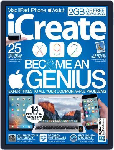 iCreate March 1st, 2016 Digital Back Issue Cover