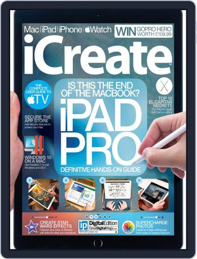 iCreate (Digital) January 31st, 2016 Issue Cover
