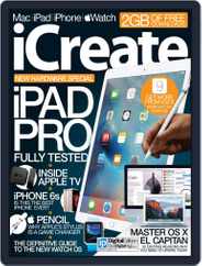 iCreate (Digital) Subscription November 30th, 2015 Issue