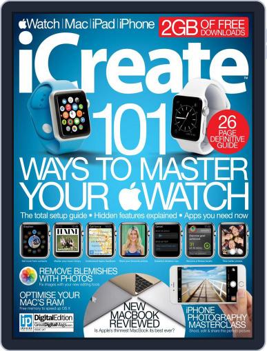 iCreate June 30th, 2015 Digital Back Issue Cover