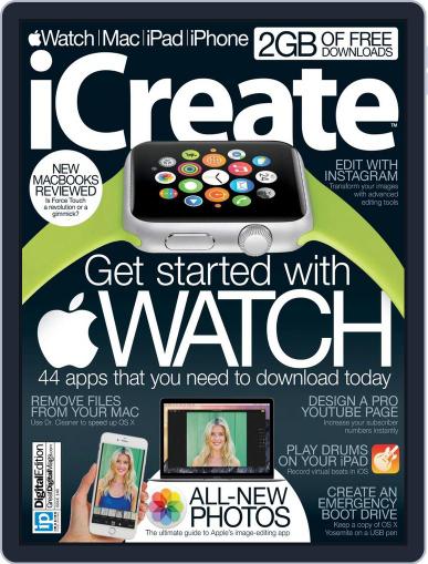 iCreate May 31st, 2015 Digital Back Issue Cover