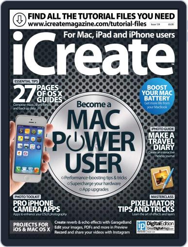 iCreate August 21st, 2013 Digital Back Issue Cover