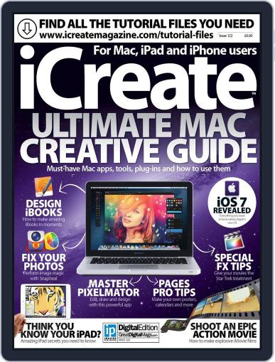 iCreate July 1st, 2013 Digital Back Issue Cover