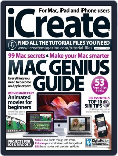 iCreate March 6th, 2013 Digital Back Issue Cover