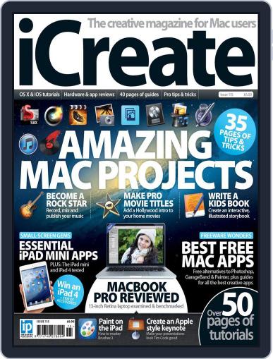iCreate December 12th, 2012 Digital Back Issue Cover