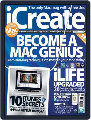 iCreate (Digital) May 30th, 2012 Issue Cover