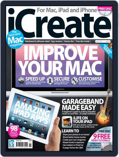 iCreate May 2nd, 2012 Digital Back Issue Cover