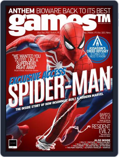 GamesTM November 1st, 2018 Digital Back Issue Cover