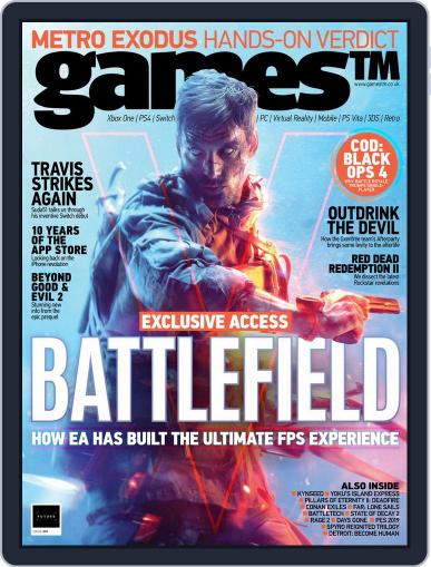 GamesTM September 1st, 2018 Digital Back Issue Cover