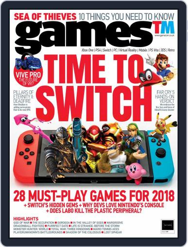 GamesTM (Digital) May 1st, 2018 Issue Cover