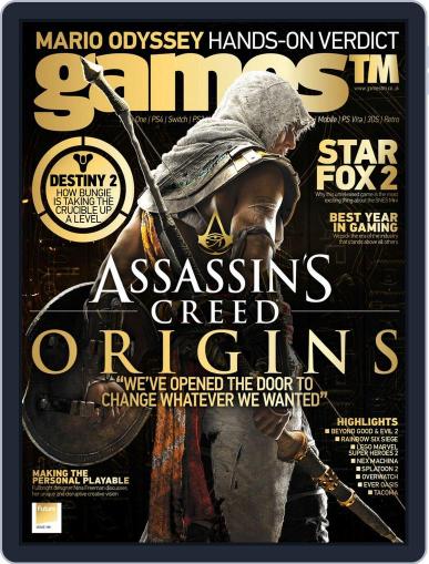 GamesTM November 1st, 2017 Digital Back Issue Cover