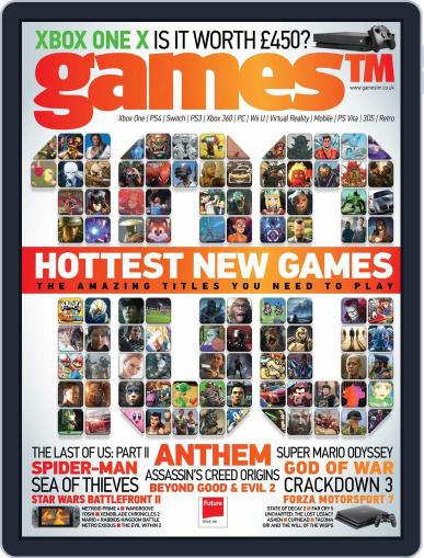 GamesTM October 1st, 2017 Digital Back Issue Cover