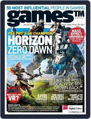 GamesTM April 1st, 2017 Digital Back Issue Cover