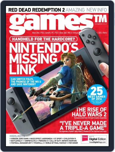 GamesTM February 1st, 2017 Digital Back Issue Cover
