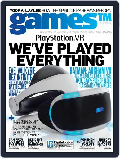 GamesTM (Digital) January 1st, 2017 Issue Cover