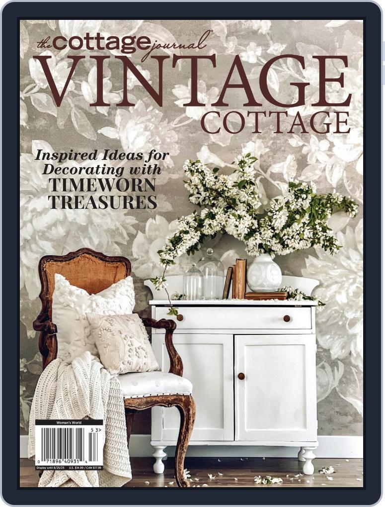 The Cottage Journal - Vintage Cottage 2025 July 21st, 2025 Digital Back Issue Cover