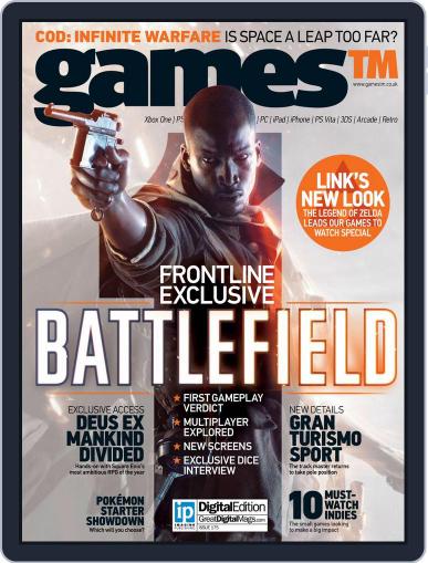 GamesTM June 16th, 2016 Digital Back Issue Cover