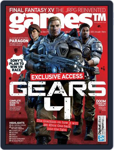 GamesTM April 21st, 2016 Digital Back Issue Cover