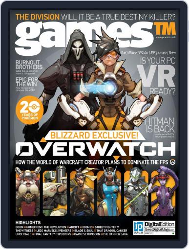 GamesTM February 24th, 2016 Digital Back Issue Cover