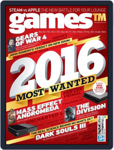 GamesTM February 1st, 2016 Digital Back Issue Cover