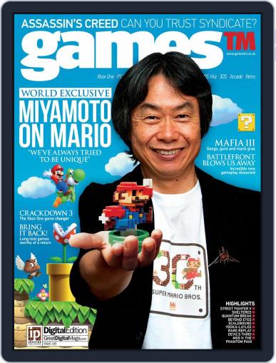 GamesTM October 1st, 2015 Digital Back Issue Cover