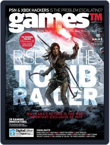 GamesTM September 1st, 2015 Digital Back Issue Cover