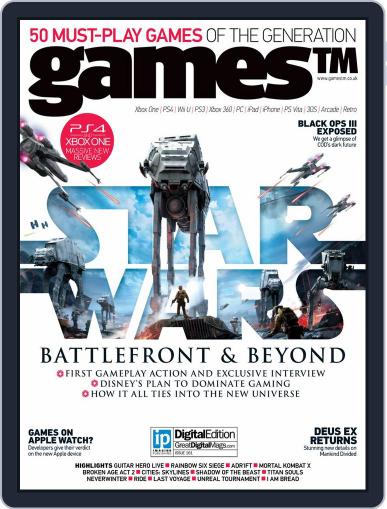 GamesTM May 20th, 2015 Digital Back Issue Cover