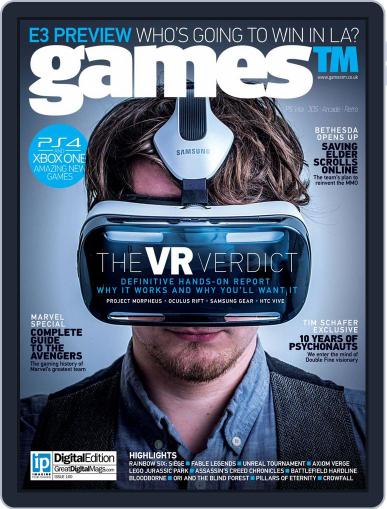 GamesTM April 22nd, 2015 Digital Back Issue Cover