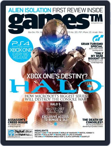 GamesTM (Digital) October 8th, 2014 Issue Cover