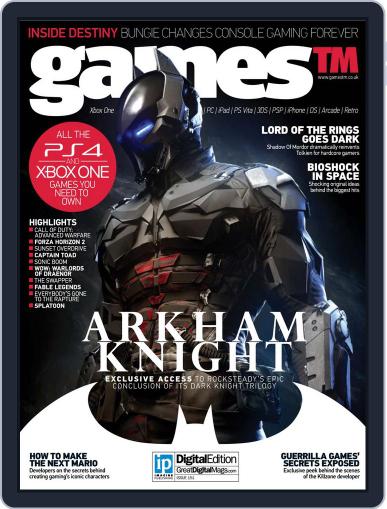 GamesTM August 13th, 2014 Digital Back Issue Cover