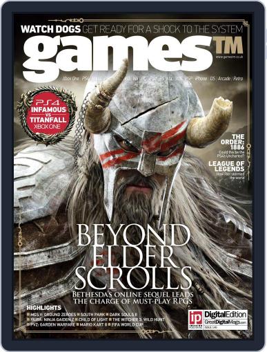 GamesTM March 26th, 2014 Digital Back Issue Cover
