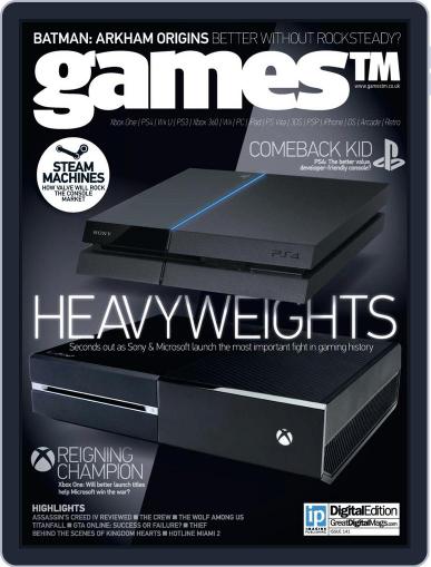 GamesTM November 6th, 2013 Digital Back Issue Cover