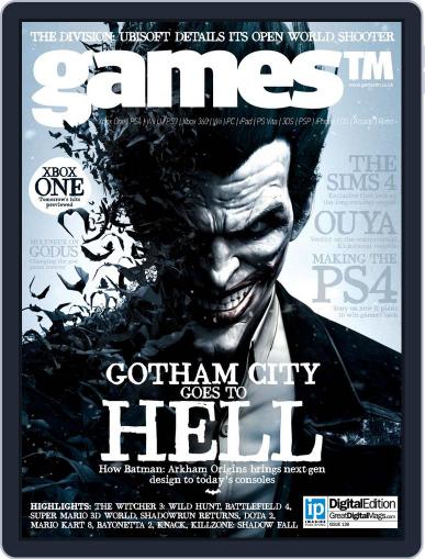 GamesTM August 14th, 2013 Digital Back Issue Cover