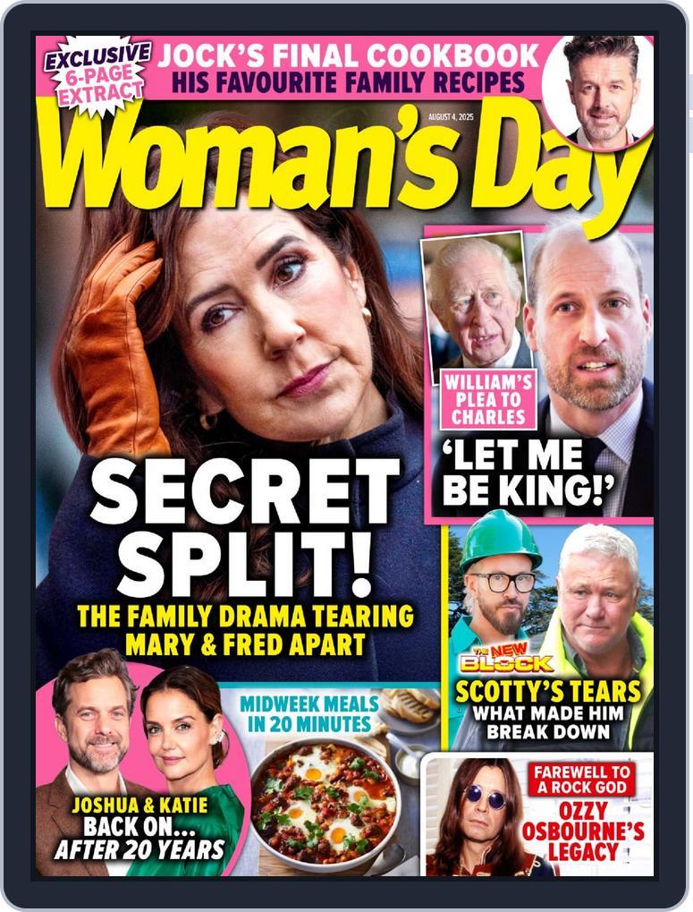 Woman's Day Australia (Digital) Subscription                    July 27th, 2025 Issue