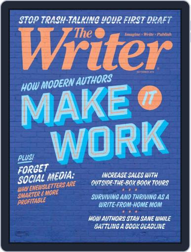 The Writer September 1st, 2019 Digital Back Issue Cover
