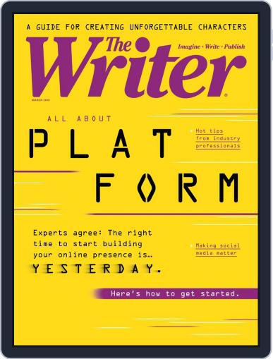The Writer March 1st, 2019 Digital Back Issue Cover