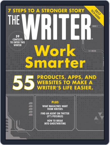 The Writer November 1st, 2017 Digital Back Issue Cover