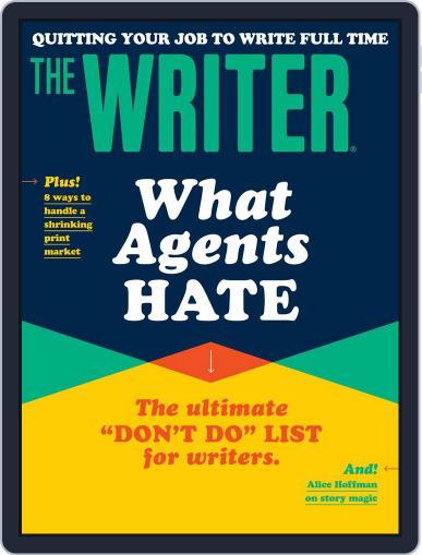 The Writer October 1st, 2017 Digital Back Issue Cover