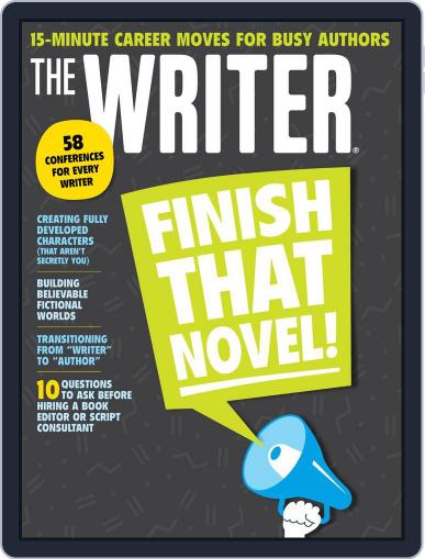 The Writer July 1st, 2017 Digital Back Issue Cover