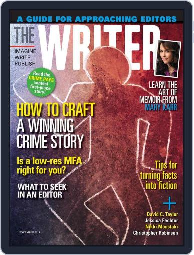 The Writer September 22nd, 2015 Digital Back Issue Cover