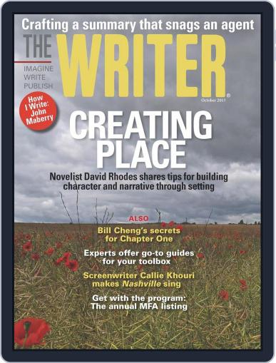 The Writer October 1st, 2013 Digital Back Issue Cover