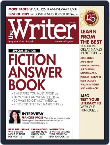 The Writer March 3rd, 2012 Digital Back Issue Cover