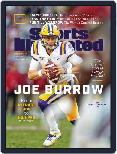Sports Illustrated December 2nd, 2019 Digital Back Issue Cover