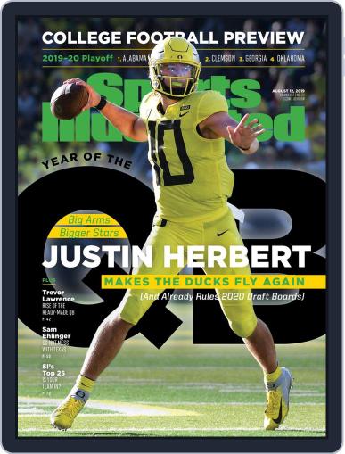 Sports Illustrated August 12th, 2019 Digital Back Issue Cover