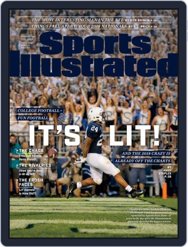 Sports Illustrated September 10th, 2018 Digital Back Issue Cover
